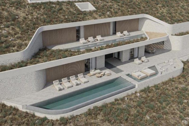 Kokkino Chorio Kreta, Kokkino Chorio: Grundstück am Meer mit Genehmigung für Luxusvilla zu verkaufen Grundstück kaufen